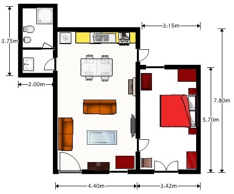 Bramante floor plan